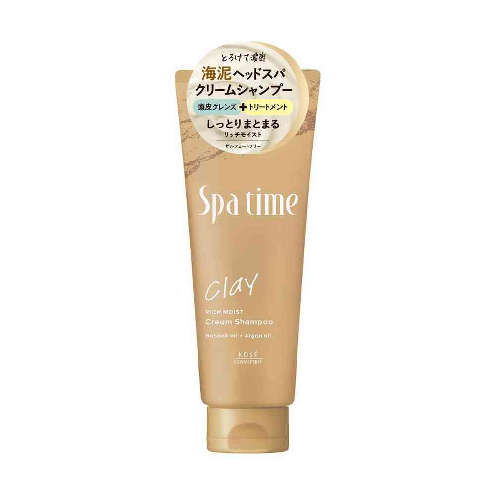 コーセーコスメポート スパタイム クリームシャンプー リッチモイスト 250g