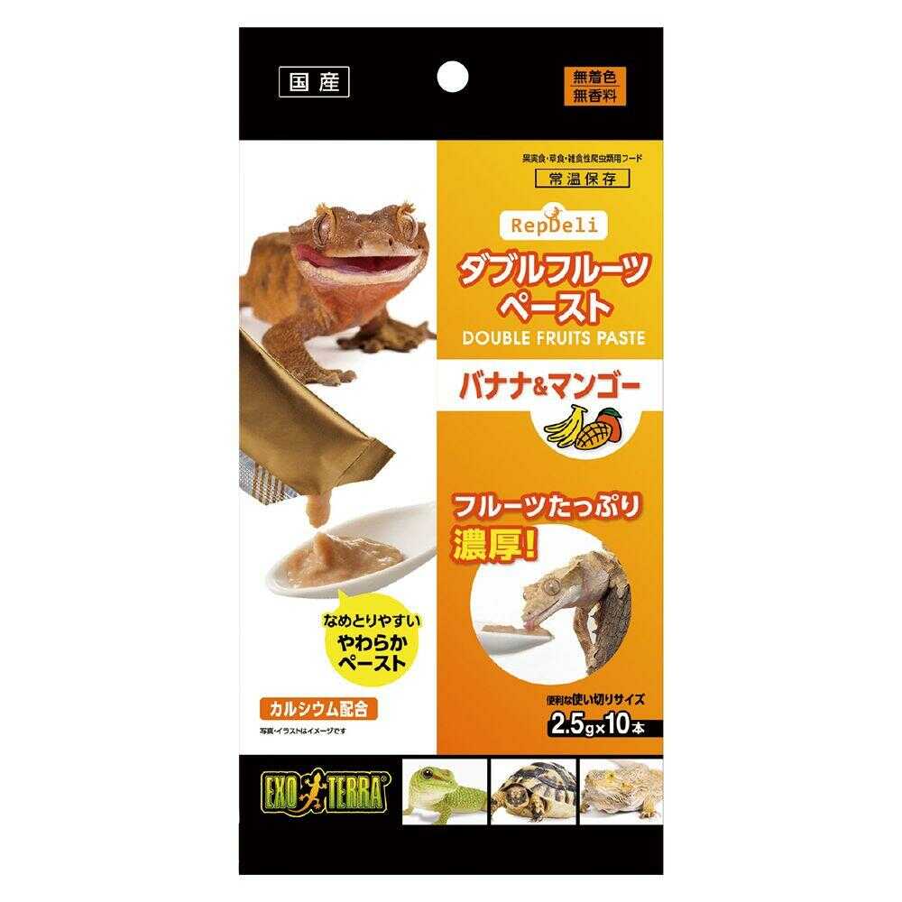 ジェックス ダブルフルーツペースト バナナ＆マンゴー 2.5g×10本