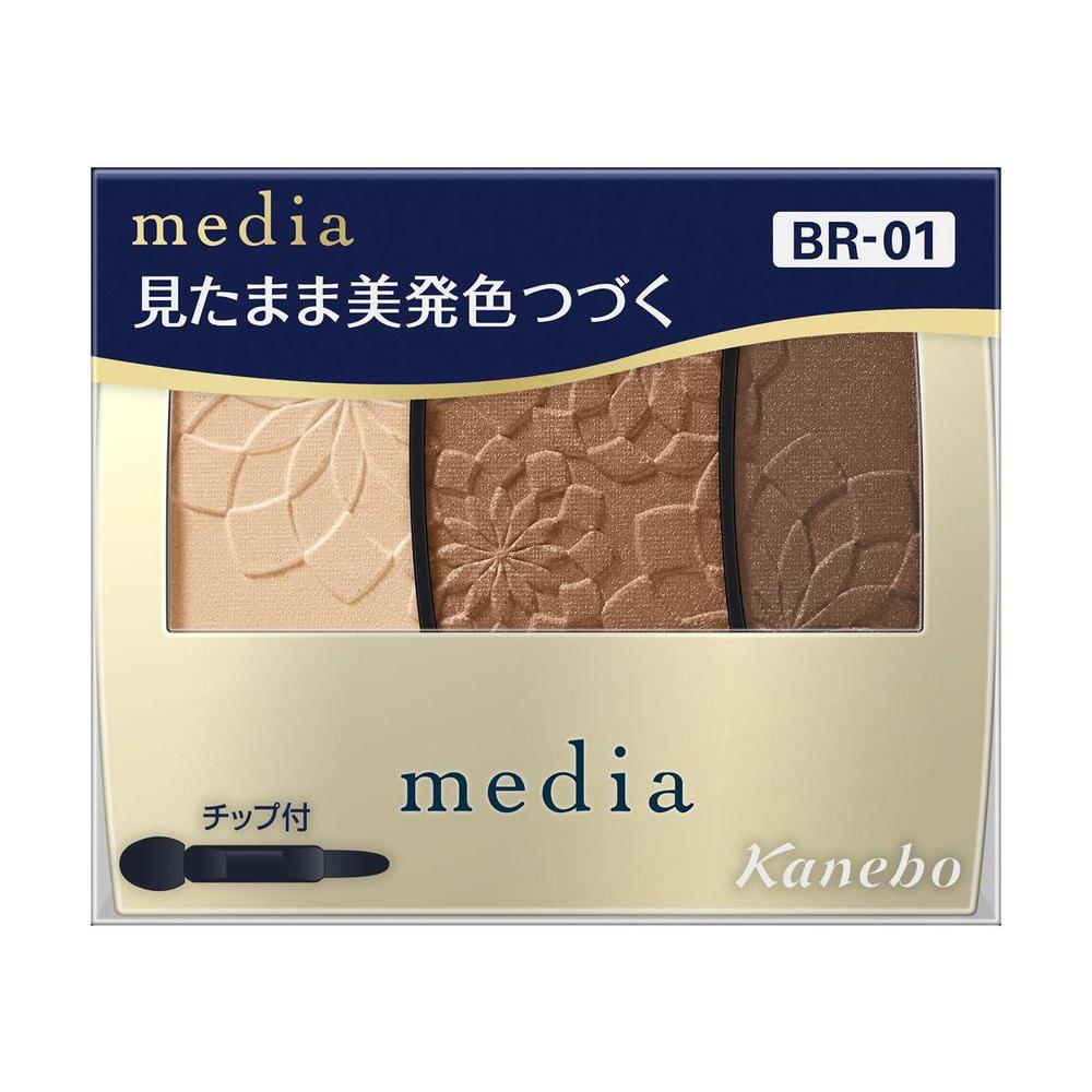 カネボウ メディア グラデカラーアイシャドウN BR－01 3.1g