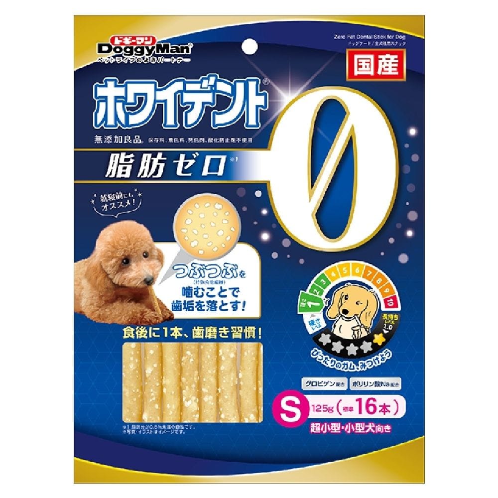 ドギーマン ホワイデント脂肪ゼロS 125g