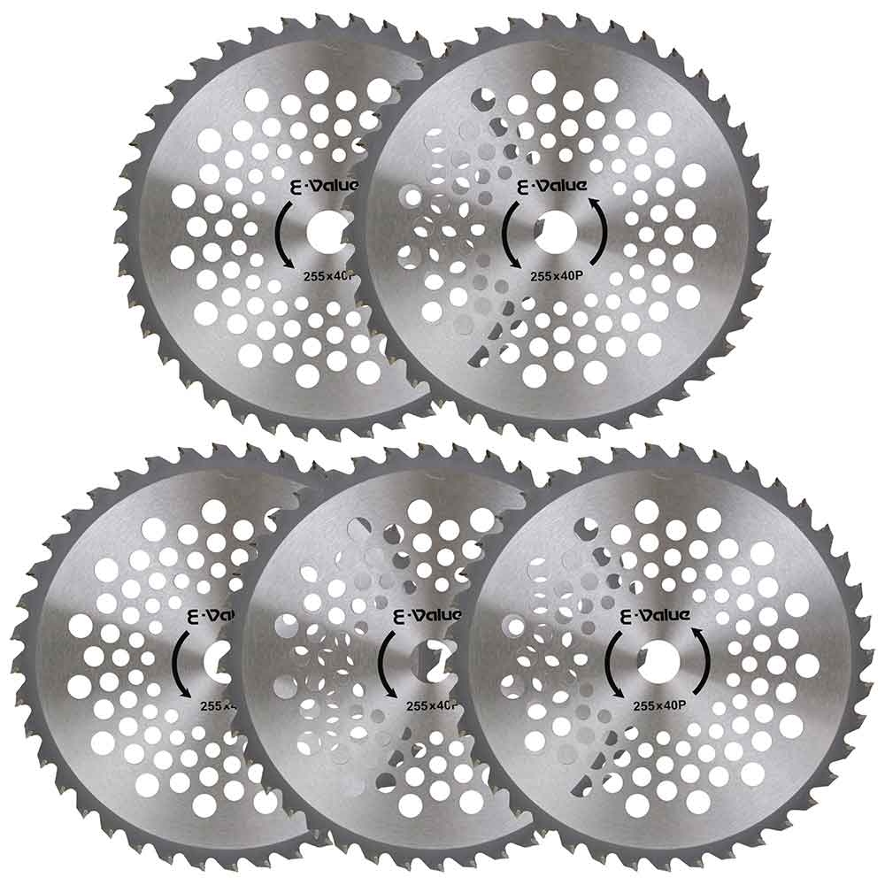 軽量タイプチップソー 5枚組 ETT-255X40PX5P 【直送品】 返品・キャンセル・他商品と同時購入は不可