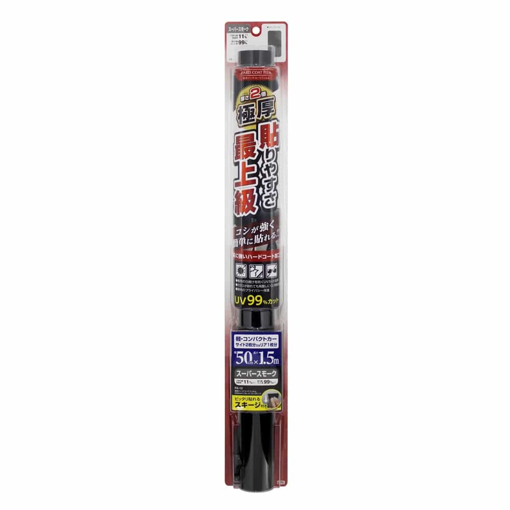 槌屋ヤック 極厚ハードコートフィルム500mm×1．5m スーパースモーク FA12