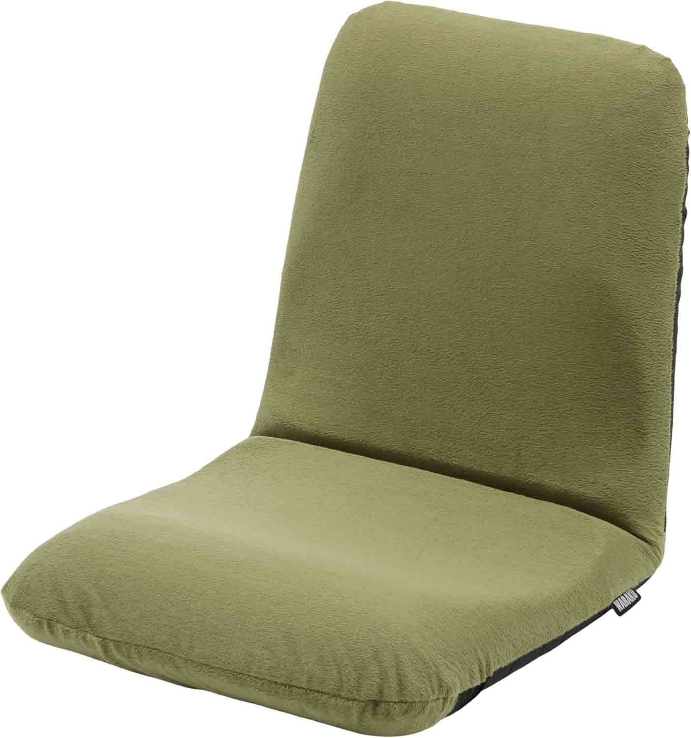 日本製 腰楽座椅子 和楽チェア L テクノグリーン 【直送品】 返品・キャンセル・他商品と同時購入は不可