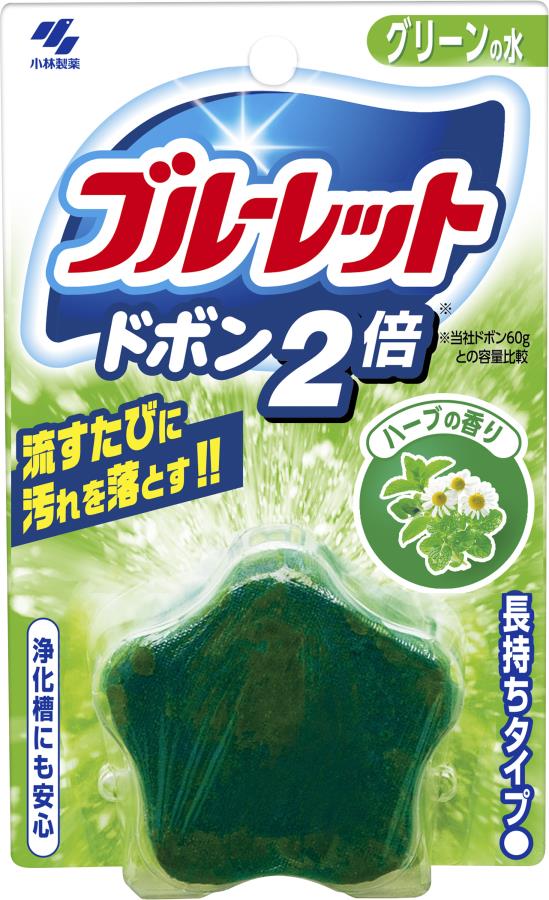 小林製薬 ブルーレットドボン2倍ハーブ 120g