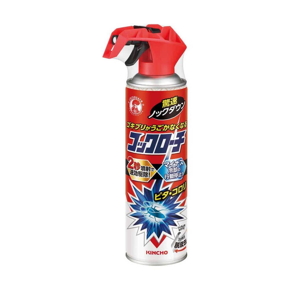 [防除用医薬部外品]金鳥 コックローチ うごかなくなるスプレー 300ml
