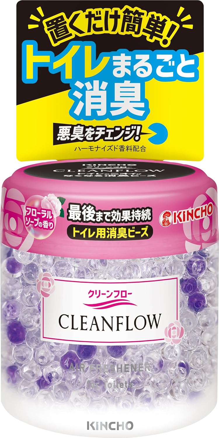 金鳥 クリーンフロートイレ用消臭ビーズ60日フローラル 170g