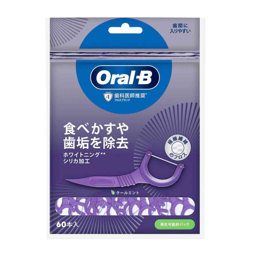 P＆G オーラルB フロスピックホワイトニング 60本