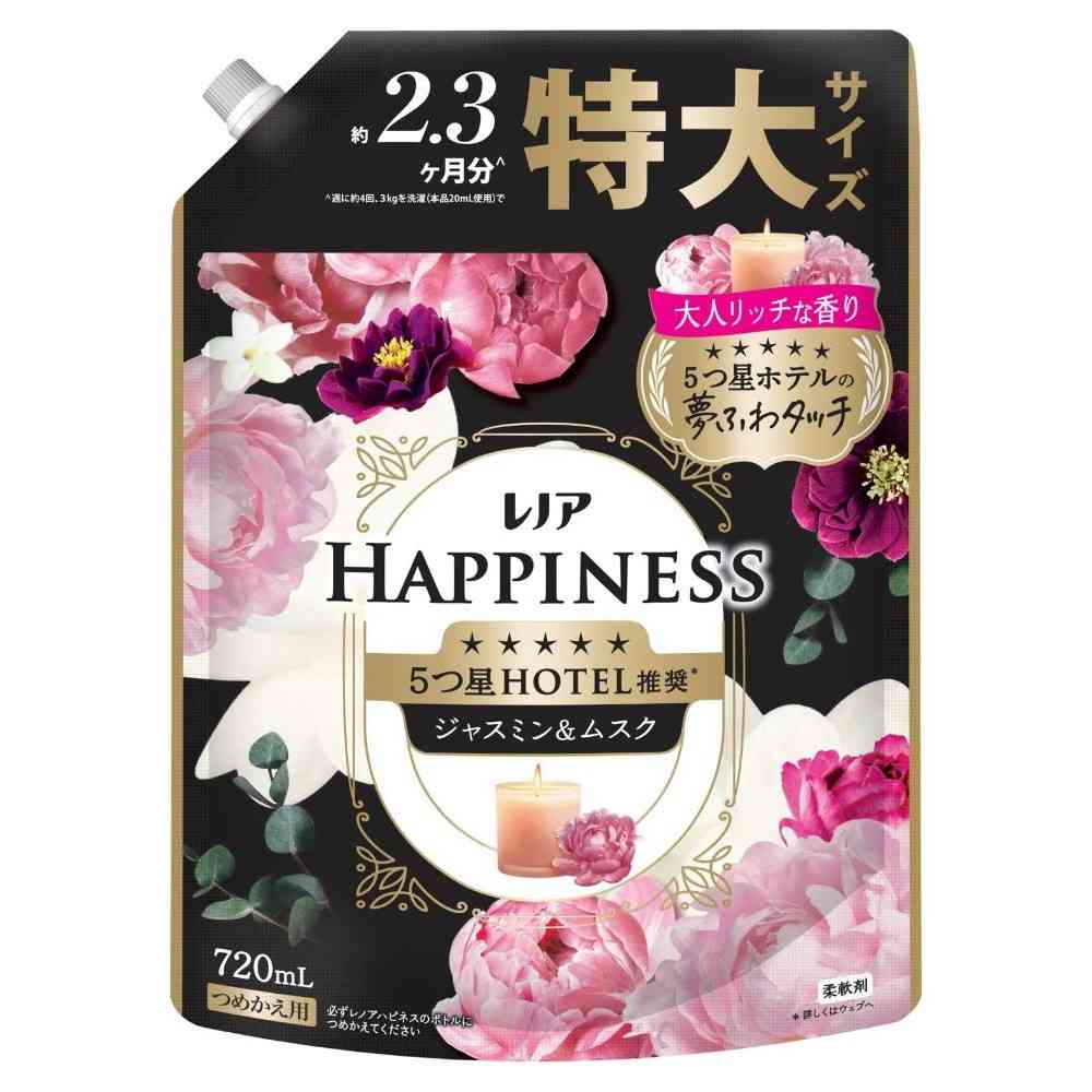 P＆G レノアハピネス 夢ふわタッチ ジャスミン＆ムスクの香り 詰替 特大 720mL