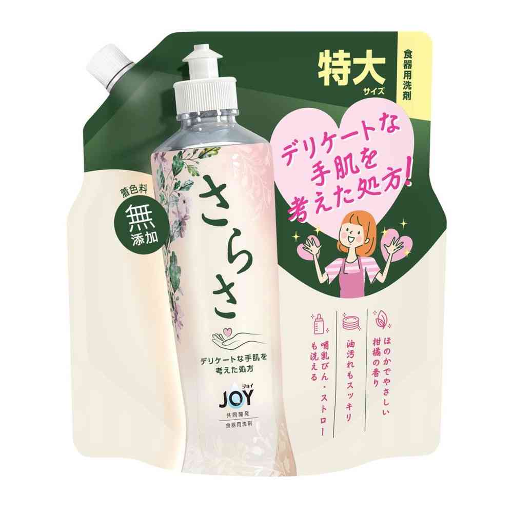 P＆G さらさ食器用洗剤 詰替 特大 620mL   [6個セット]