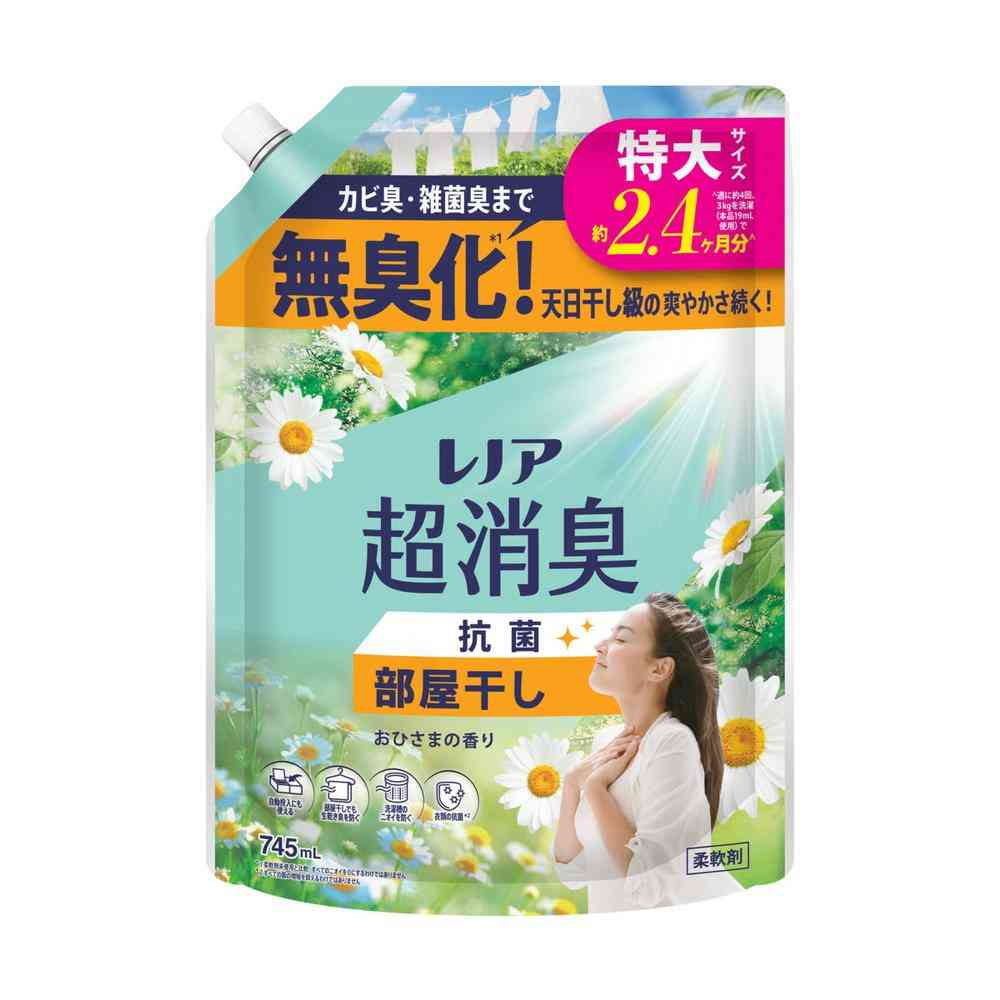 P＆G レノア 超消臭 部屋干し おひさまの香り つめかえ用 特大サイズ