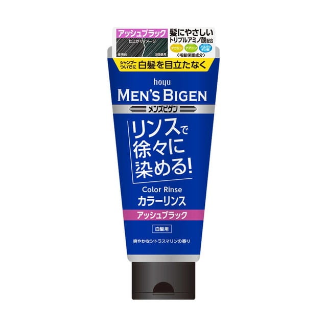 メンズビゲン カラーリンス アッシュブラック160g