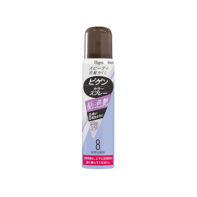 ホーユー ビゲン カラ-スプレー 8 自然な黒色 82g（125ml）