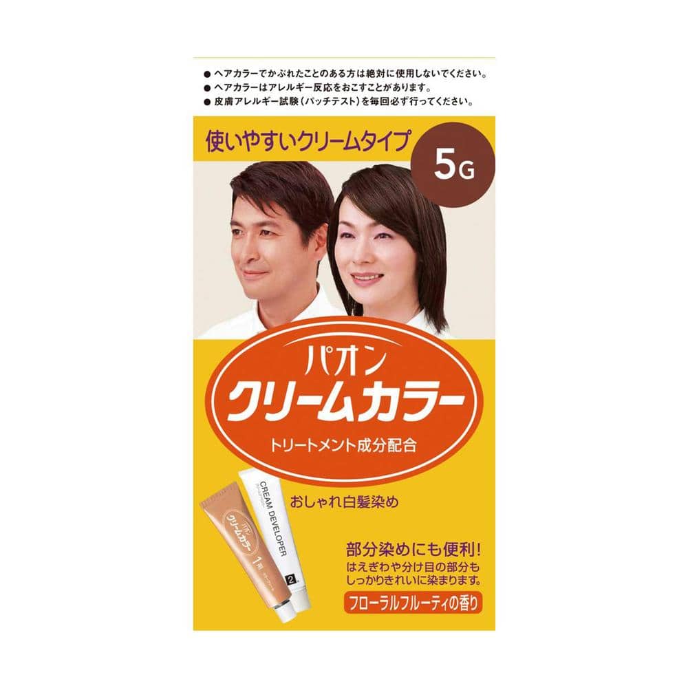 [医薬部外品]ヘンケル パオン クリームカラー 5G 自然な栗色 40g＋40g