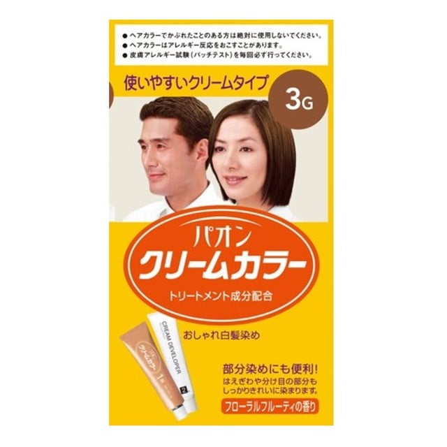 【医薬部外品】パオン クリームカラー より明るい栗色 40g+40g