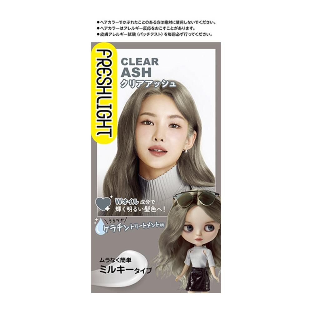 [医薬部外品]ヘンケルジャパン フレッシュライト ミルキーヘアカラー クリアアッシュ