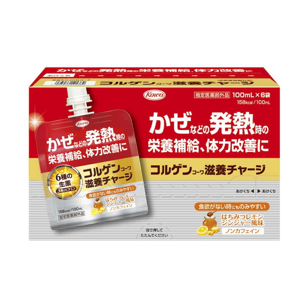 [医薬部外品]興和 コルゲンコーワ 滋養チャージ 100ml×6袋