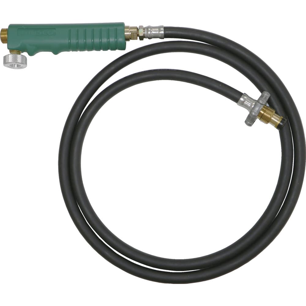 プロパンバーナー用ホース 2M バルブ付 TBH2MB 【直送品】 返品・キャンセル・他商品と同時購入は不可