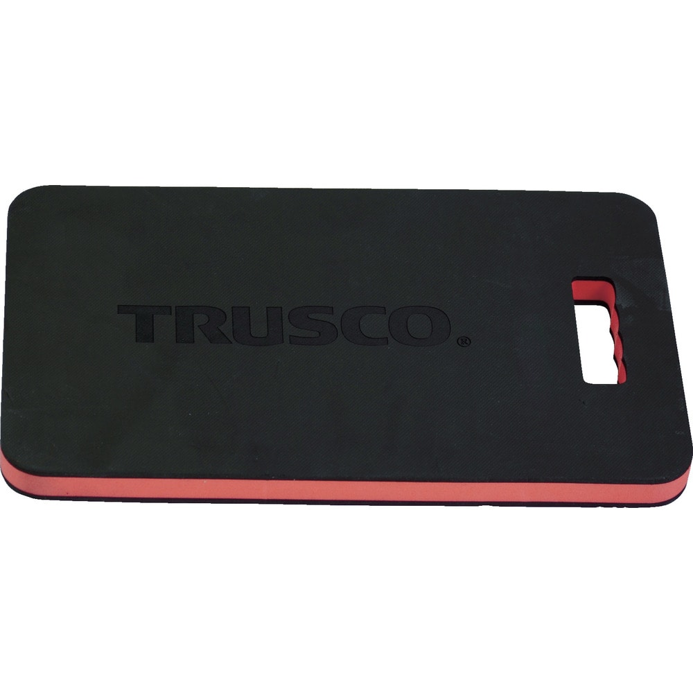 TRUSCO 膝マット レッド 【直送品】 返品・キャンセル・他商品と同時購入は不可