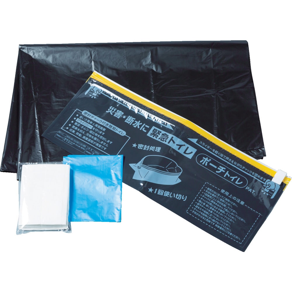 持ち運び携帯トイレ 大・小兼用 3回分セット入 KTOIDS3S 【直送品】 返品・キャンセル・他商品と同時購入は不可