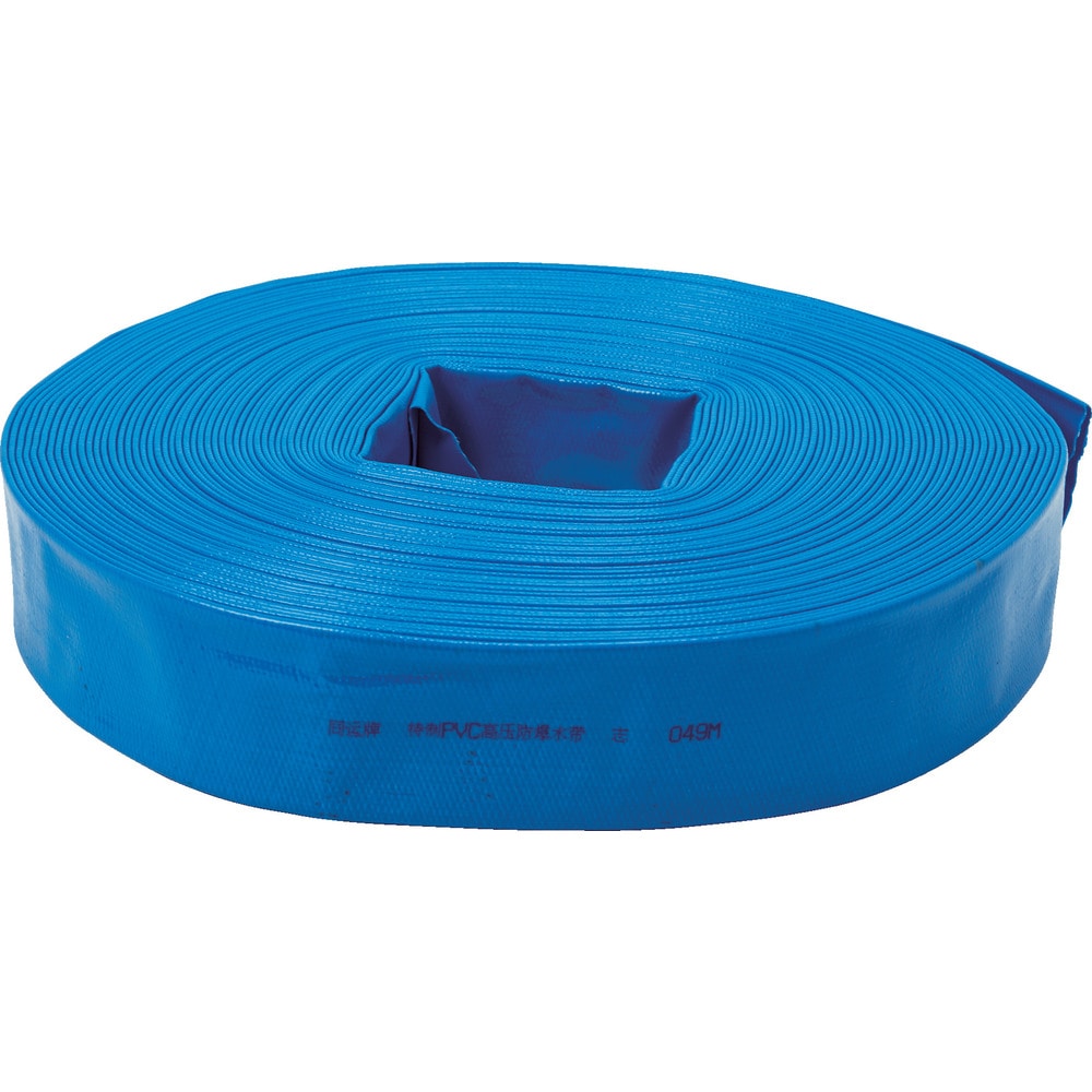 PVC送排水用ホース 50mm×100m TPVCH50100 【直送品】 返品・キャンセル・他商品と同時購入は不可