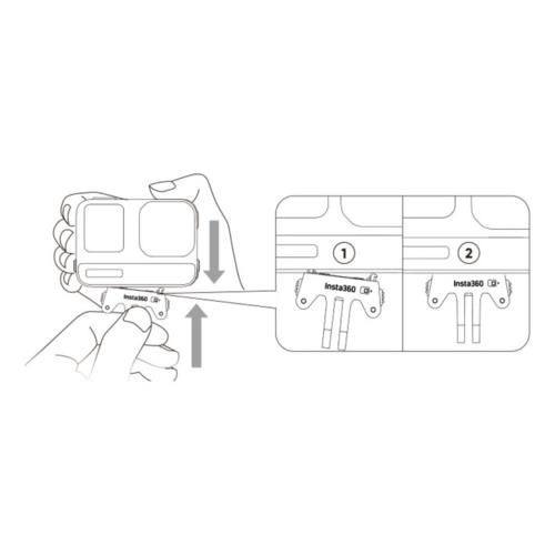 Insta360 Insta360 AcePro2/AcePro/Ace 標準マウント CINSAAXS-S 国内正規品