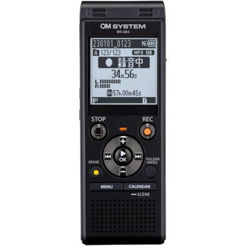 【長期保証付】OM SYSTEM WS883 ICレコーダー 8GB内蔵メモリー