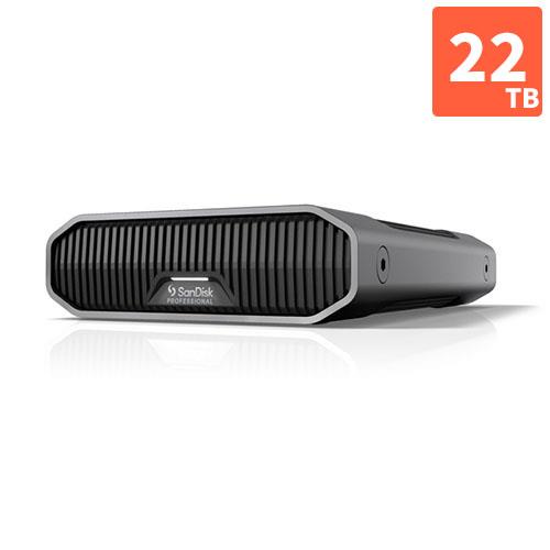 SanDisk Professional SDPHF1A-022T-SBAAD 外付けHDD G-DRIVE 22TB USB 3.2 Gen2 USB3.0