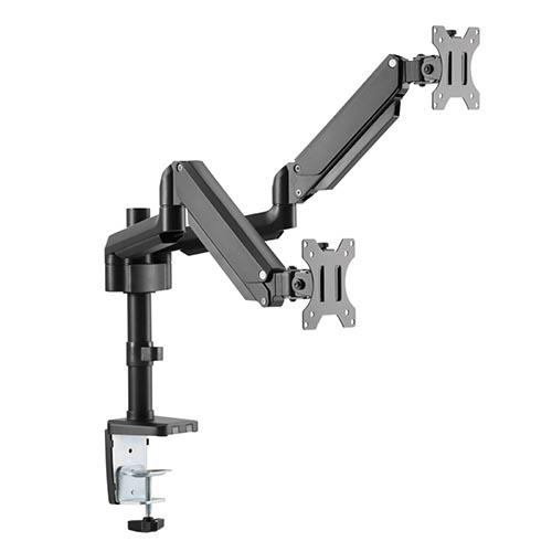 ARCHISS(アーキス) AS-MABS01D Monitor Arm Basic ガススプリング式 4軸 デュアル液晶モニターアーム