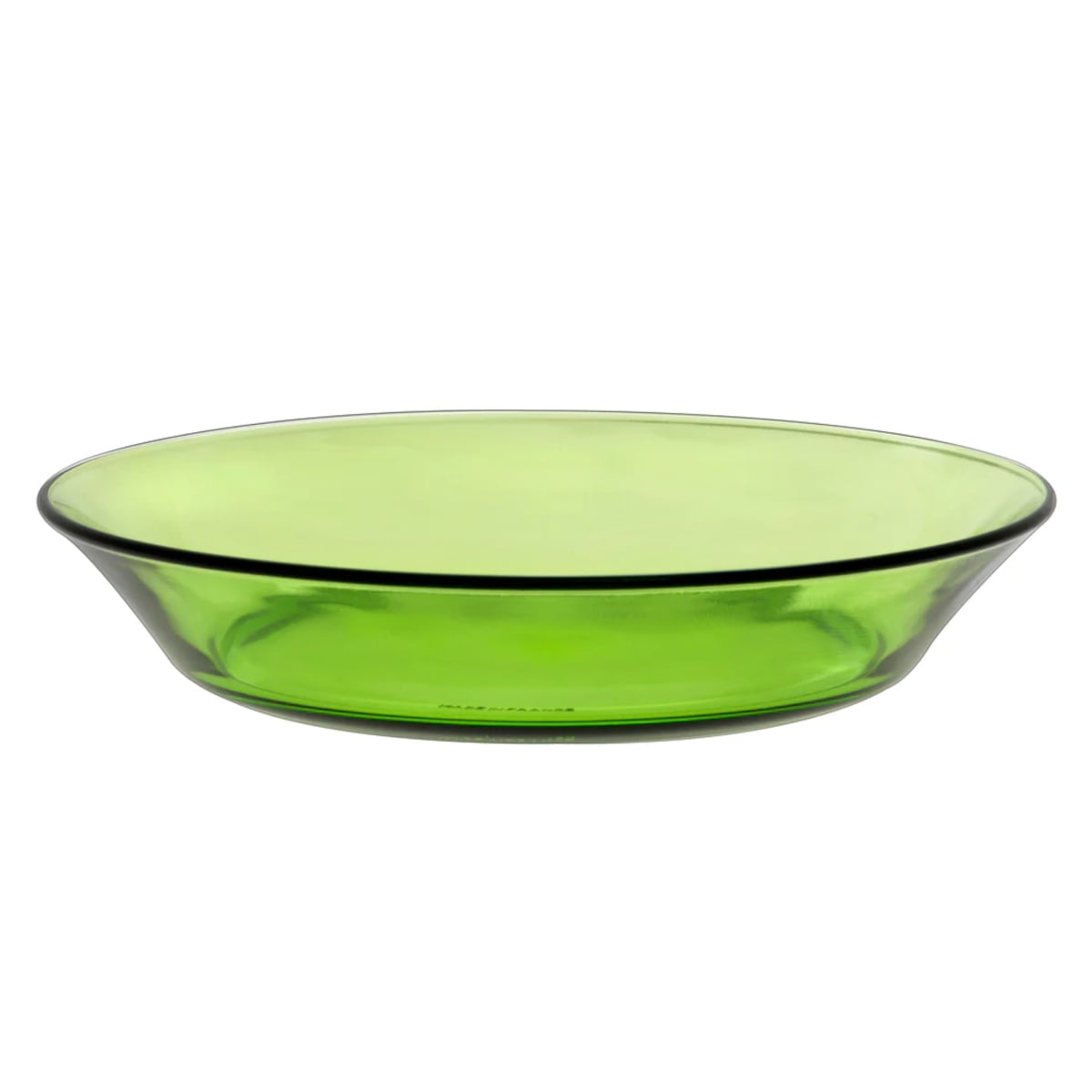 デュラレックス スーププレート 19.5cm LYS STACK リススタック JUNGLE GREEN 強化ガラス 6枚セット （ 食洗機対応 電子レンジ対応 DURALEX 皿 食器 お皿 深皿 ガラス ガラス製 ガラスプレート 丈夫 グリーン おしゃれ ）