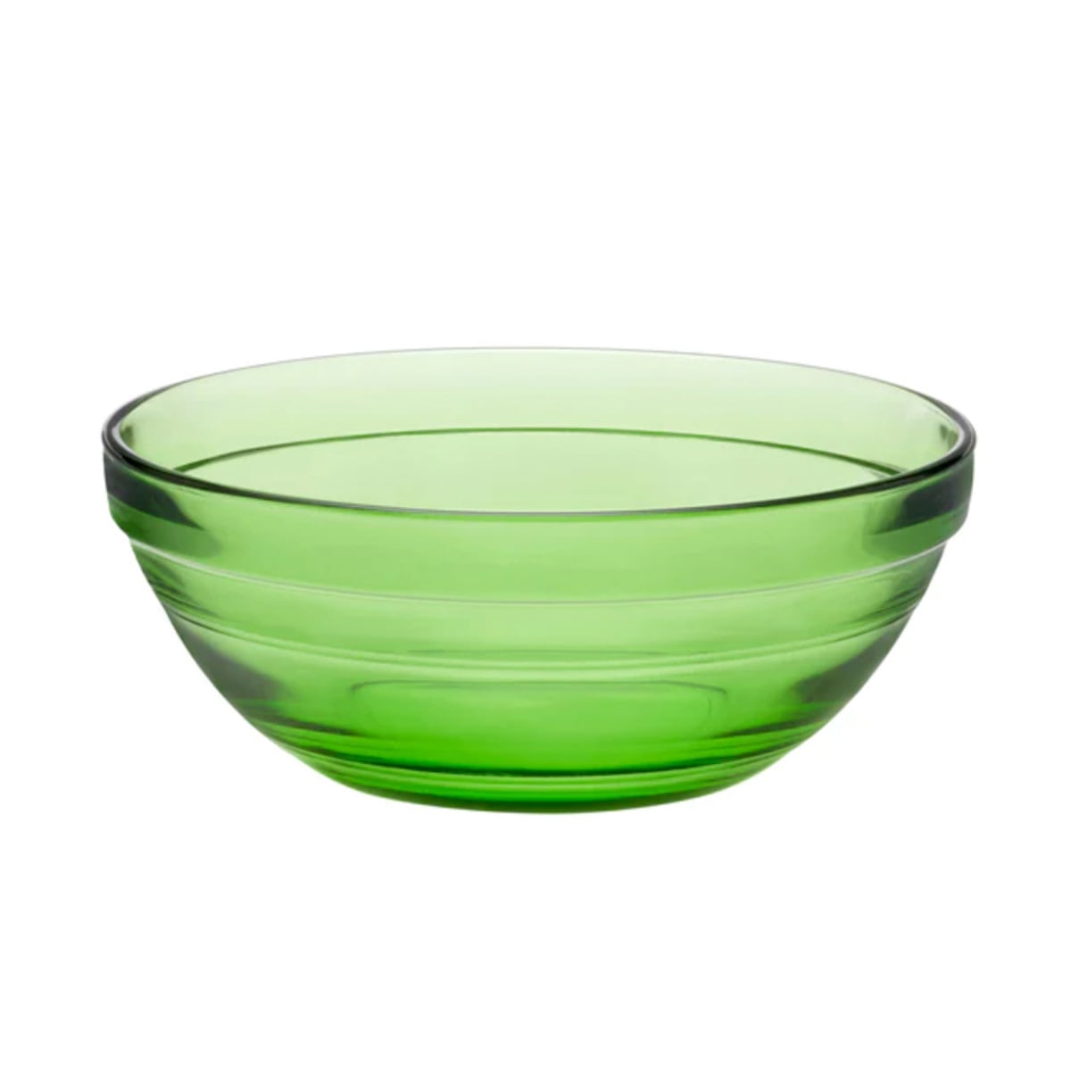 デュラレックス ボウル 14cm LYS STACK リススタック JUNGLE GREEN ジャングルグリーン 強化ガラス 6個セット （ 食洗機対応 電子レンジ対応 DURALEX サラダボウル 食器 ガラス ガラス製 サラダ フルーツ 丈夫 グリーン おしゃれ ）