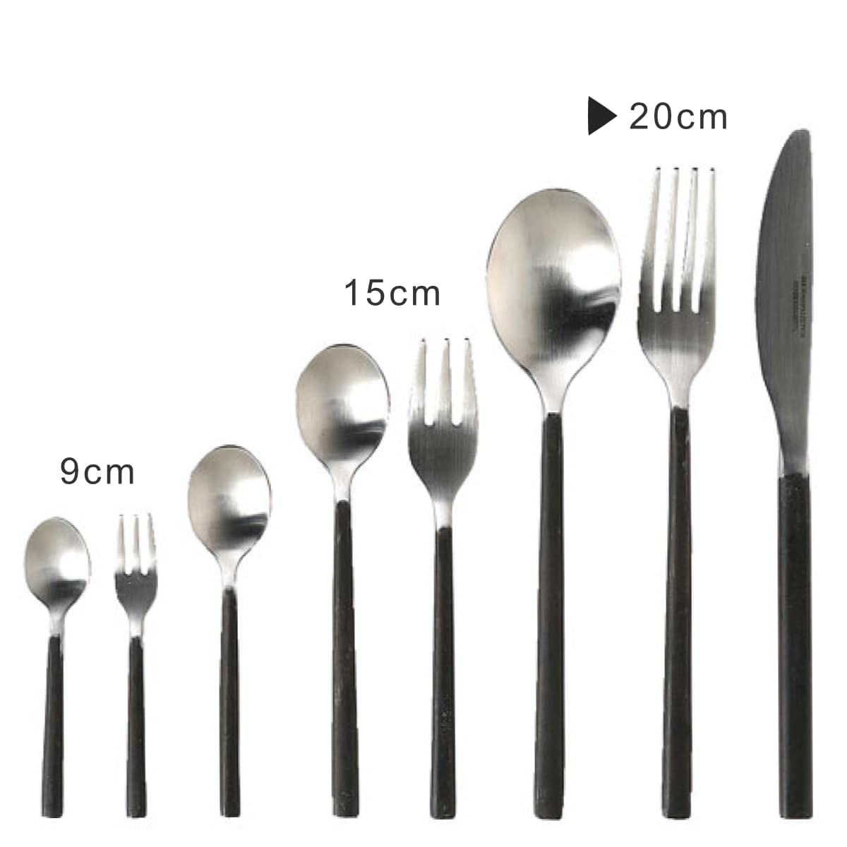 フォーク 20cm ディナーフォーク VANDULE CUTLERY ステンレス ( カトラリー テーブルフォーク 洋食器 デザートフォーク 食事 メイン料理 肉料理 魚料理 ステンレス製 スリム シンプル おしゃれ )