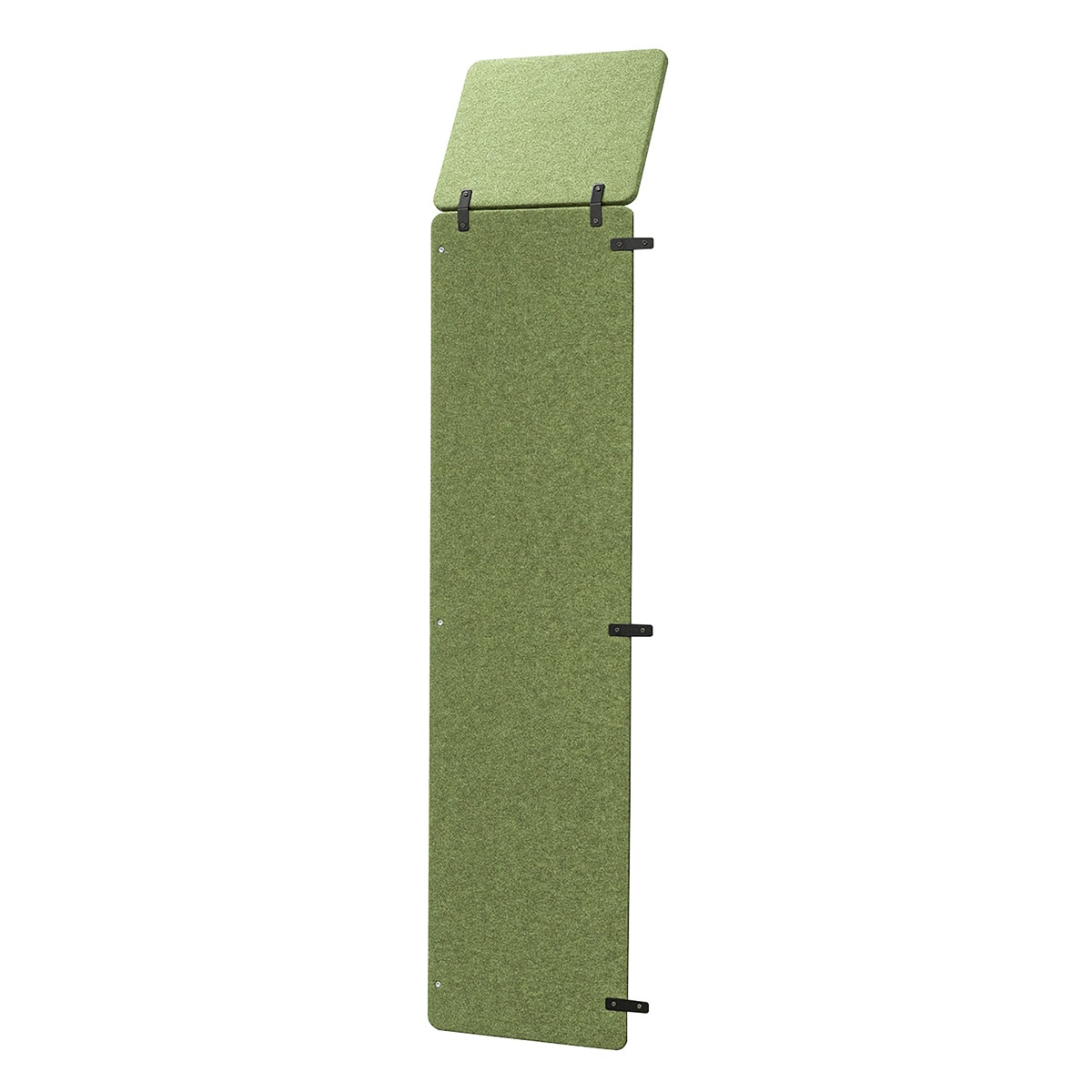 オフィスパーティション 追加用パネル ハーフサイズ 幅47.8cm REMUTE ( リミュート用パーツ 専用パーツ 対応パーツ 追加パーツ パネル パーツ 間仕切り 仕切り 衝立 パーテーション 吸音 ボックス オフィス Web会議 ミーティング ) 【グリーン】 グリーン