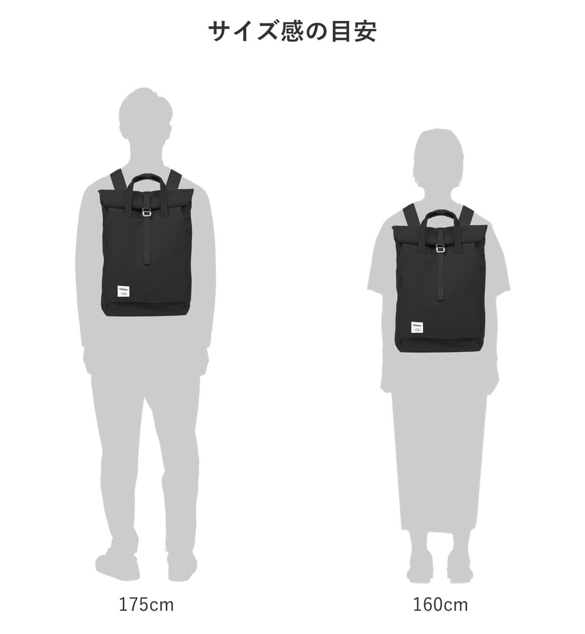 【人気色】 リュック hellolulu マコ MACO 16L ( ハロルル リュックサック ビジネスリュック レディース メンズ バッグ かばん 鞄 バックパック 軽い 撥水 通学 通勤 手提げ PC収納 ロールトップ サイド 背面 ポケット おしゃれ ) 【FlatBlack】 FlatBlack