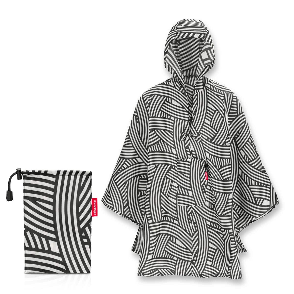 【アウトレット】カッパ reisenthel ポンチョ PONCHO 雨具 ( レインポンチョ レディース 撥水加工 折り畳み 自転車 レインウェア レインコート コンパクト 収納 雨がっぱ 雨合羽 アウトドア おしゃれ ) 【フローラル1】 フローラル1