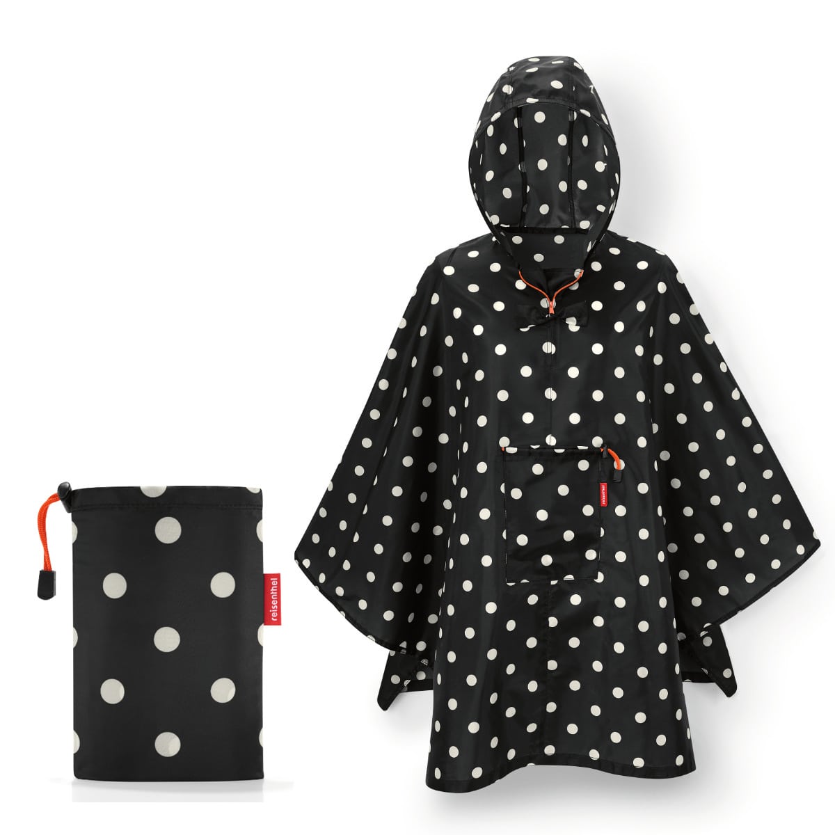 【アウトレット】カッパ reisenthel ポンチョ PONCHO 雨具 ( レインポンチョ レディース 撥水加工 折り畳み 自転車 レインウェア レインコート コンパクト 収納 雨がっぱ 雨合羽 アウトドア おしゃれ ) 【フローラル1】 フローラル1