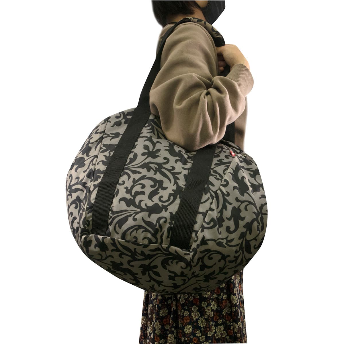 【アウトレット】 エコバッグ レジカゴ reisenthel MINI MAXI BASKETSHOPPER 30L ( ライゼンタール レジカゴ用 マイバッグ ファスナー付き 折りたたみ お買い物バッグ ショルダー コンパクト おしゃれ 買い物カゴ マチ付き ) 【BAROQUETAUPE】 BAROQUETAUPE