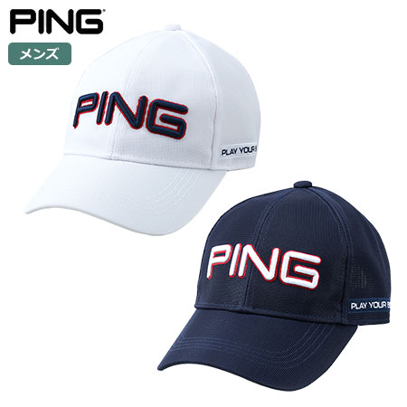 ピン PING HW-P221 WATER-REPELLENT MESH CAP 撥水メッシュキャップ 2022年モデル 日本正規品 日本モデル ゴルフ ゴルフ用品 ウェアアクセサリー 帽子 キャップ