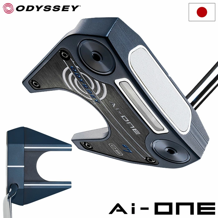 オデッセイ AI-ONE #7 DB パター メンズ 右用 STROKE LAB 90 STEEL 33インチ 34インチ ODYSSEY 2024年モデル 日本正規品