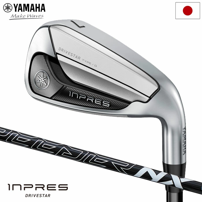 ヤマハ YAMAHA INPRES DRIVESTAR TYPE/D アイアン 4本セット(7I-P) メンズ 右用 SPEEDER NX for Yamaha M-425i 2025年モデル 日本正規品