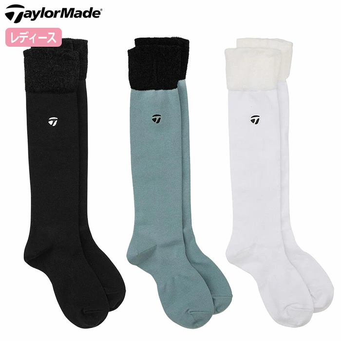 テーラーメイド ウィメンズ ハイソックス UN303 レディース 靴下 SOCKS 2024秋冬モデル TaylorMade 日本正規品
