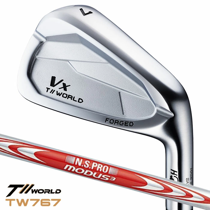 本間ゴルフ T//WORLD TW Vx アイアン 5本セット(#6-9,PW) メンズ 右用 N.S.PRO MODUS3 TOUR 105 スチールシャフト HONMA 2024年モデル 日本正規品
