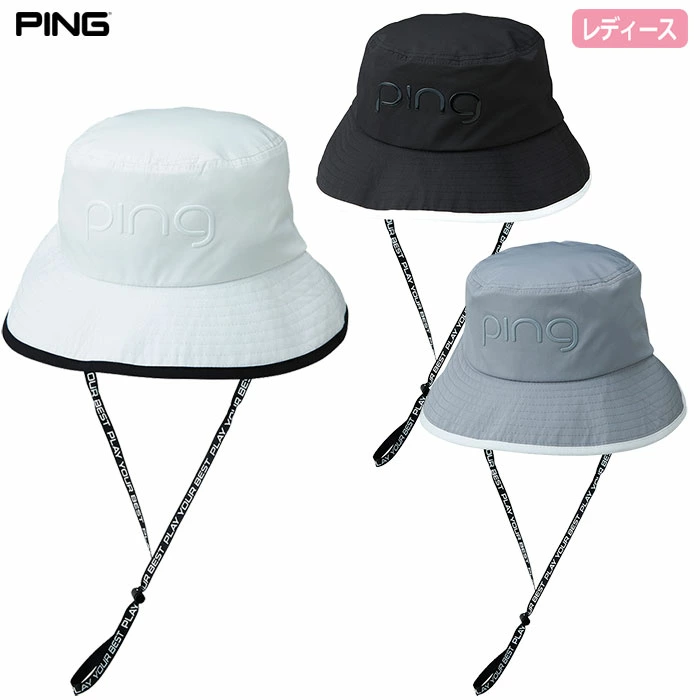 ピン PING HW-L2505 クールハット レディース ゴルフハット 帽子 ヘッドウェア 2025春夏モデル 日本正規品