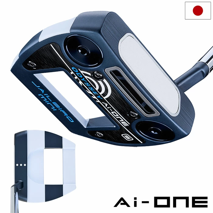 オデッセイ AI-ONEL JAILBIRD MINI Sパター メンズ 右用 STROKE LAB 90 2025年モデル 日本正規品