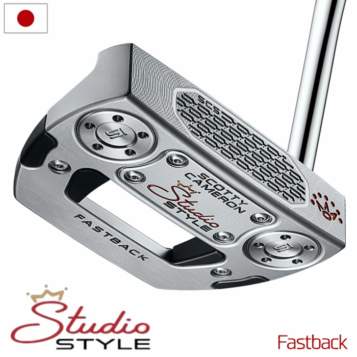 スコッティキャメロン 2025 Studio Style Fastback パター メンズ 右用 スタジオスタイル 2025年モデル Scotty Cameron 日本正規品