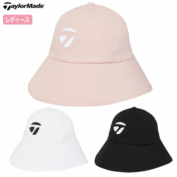 テーラーメイド ウィメンズ W ロングブリム バケットハット UN581 レディース 帽子 ゴルフキャップ ゴルフ TaylorMade 日本正規品 2025春夏モデル