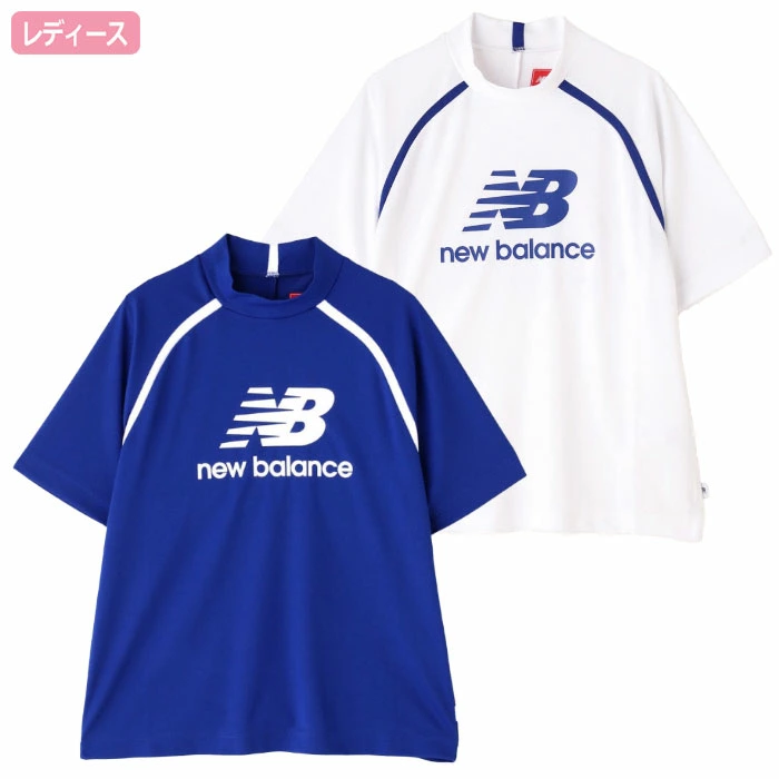 ニューバランス ハーフスリーブ モックネック プルオーバー  012-5166511 レディース ゴルフウェア newbalance 2025春夏モデル 日本正規品