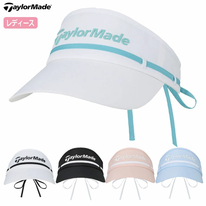 テーラーメイド ウィメンズ W リボンバイザー UN579 レディース 帽子 ゴルフキャップ ゴルフ TaylorMade 日本正規品 2025春夏モデル