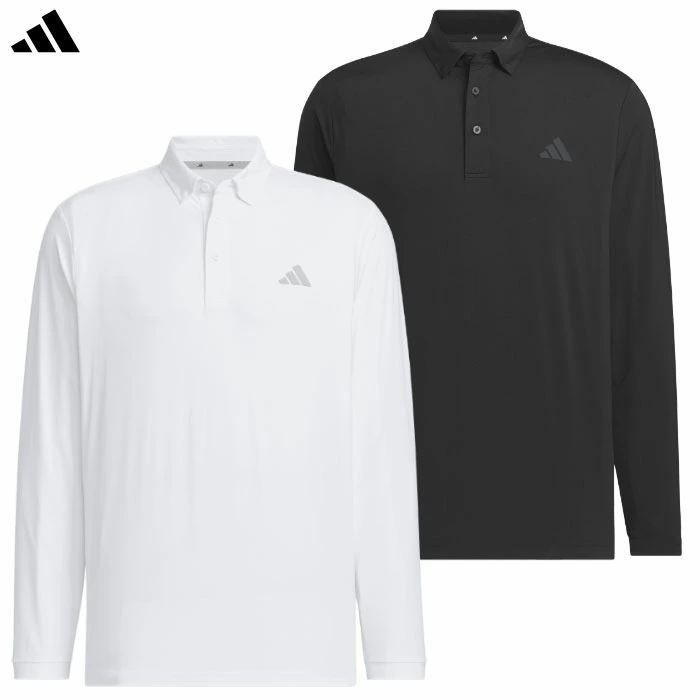 アディダス スリーストライプス UVケア付き長袖シャツ RO704 メンズ ゴルフウェア ゴルフ 2025春夏モデル adidas 日本正規品
