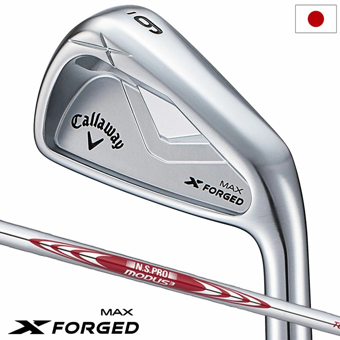 キャロウェイ X FORGED MAX アイアン 5本セット(6-9,PW) メンズ 右用 N.S.PRO MODUS TOUR 105 スチールシャフト 日本正規品 2025年モデル Callaway ゴルフクラブ