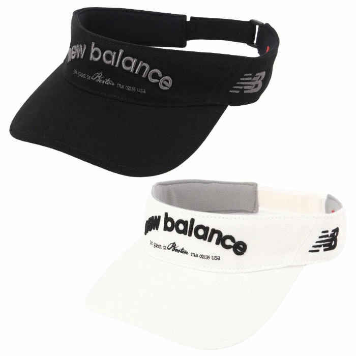 ニューバランス キャンバス バイザー 012-5287002 メンズ レディース ゴルフキャップ 帽子 new balance 2025春夏モデル 日本正規品
